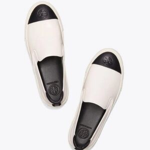 Tory Burch Leather Colorblock Sneaker Slip On